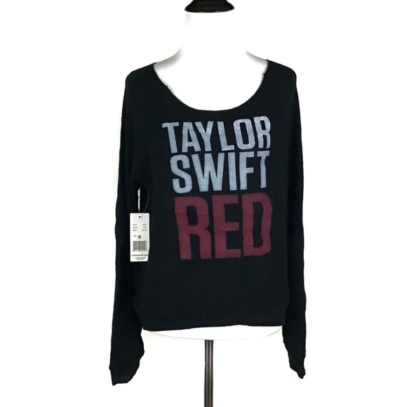 Big Machine Records Tops - 🦋Taylor Swift 2012 Red Tour Sweatshirt Small NWT!
